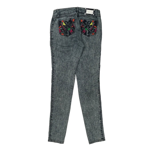 Rocawear Graphic Jeans - 32W UK 10 Multicoloured Cotton