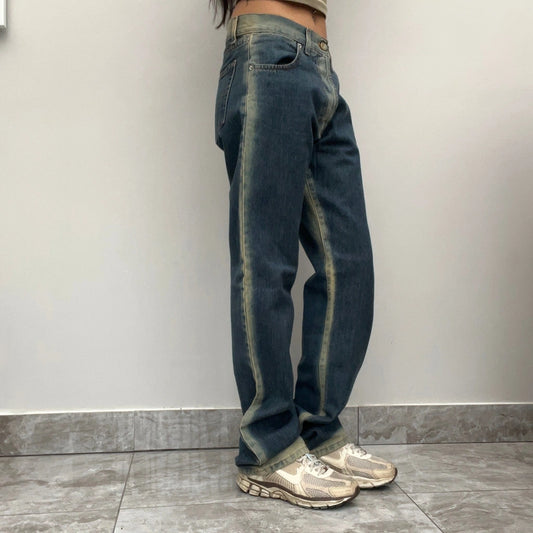 Vintage blue Malcom Jeans - womens 30" waist