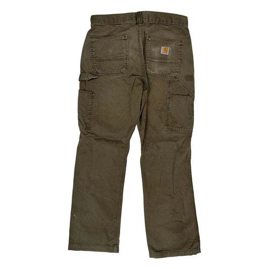 Carhartt Carpenter Trousers - 30W 30L Brown Cotton