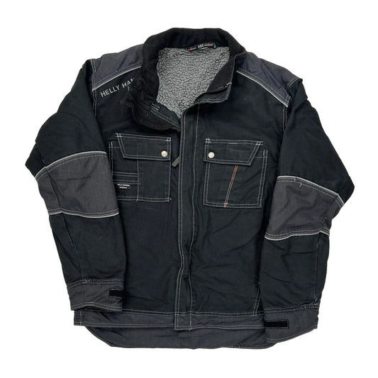 Helly Hansen Contrast Stitch Jacket - Medium Grey Polyester