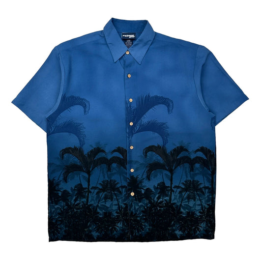 Extreme Gear Hawaiian Shirt - Large Blue Polyester