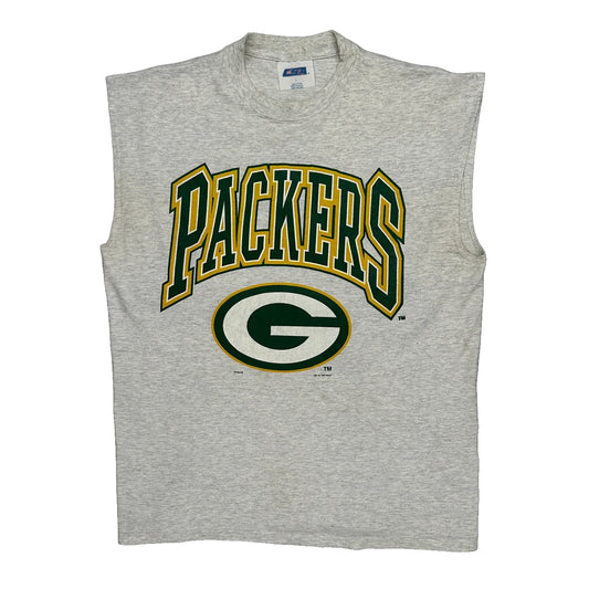 Packers Csa Football T-Shirt - Large Grey Cotton