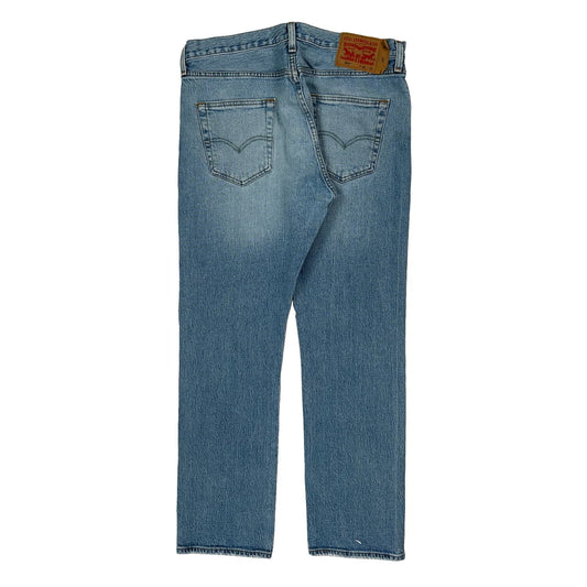 501 Levis Jeans - 32W 30L Light Wash Cotton