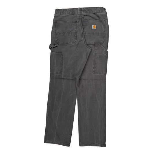 Carhartt Carpenter Trousers - 29W 32L Grey Cotton