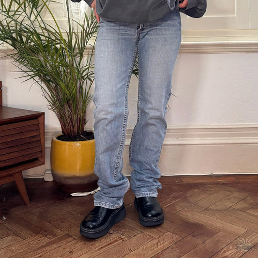 Vintage blue Lee Jeans - womens 28" waist