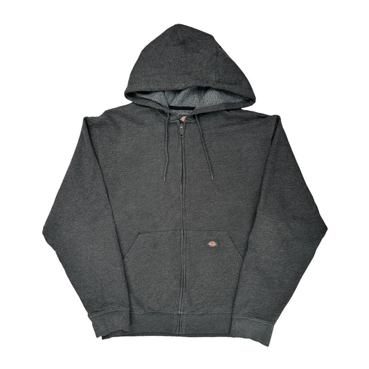 Dickies Hoodie - Large Gray Cotton Blend