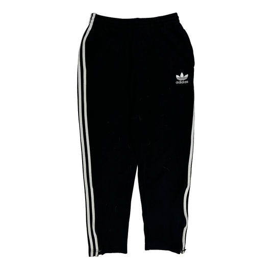 Vintage Adidas Joggers - Small Black Polyester