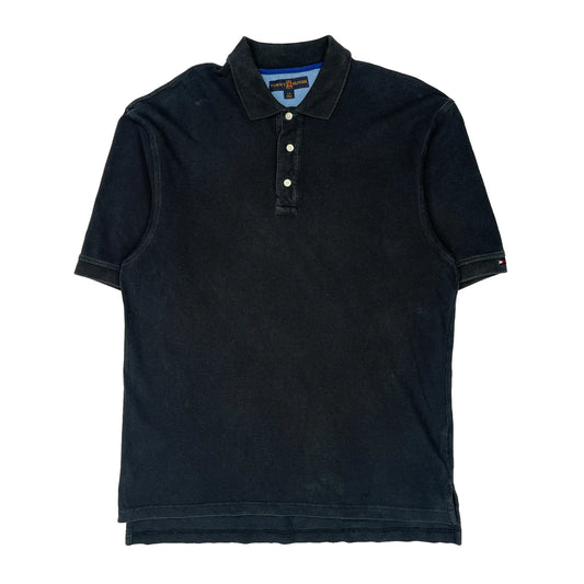Golf Tommy Hilfiger Polo Shirt - Large Navy Cotton