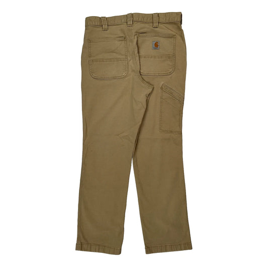 Carhartt Carpenter Trousers - 30W 30L Beige Cotton
