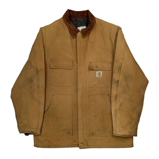 Carhartt Jacket - Large Brown Cotton