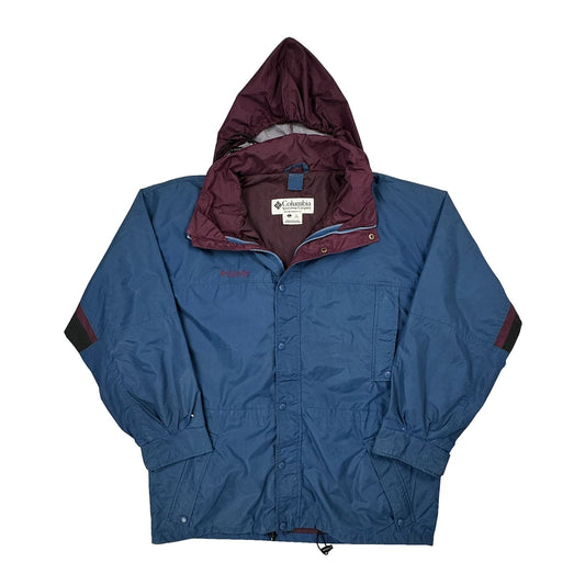 Columbia Jacket - Large Blue Polyester