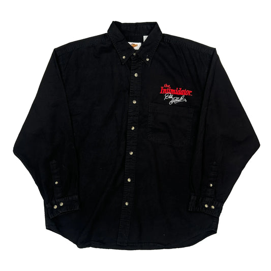 The Intimidator Winners Circle Nascar Shirt - 2XL Black Cotton