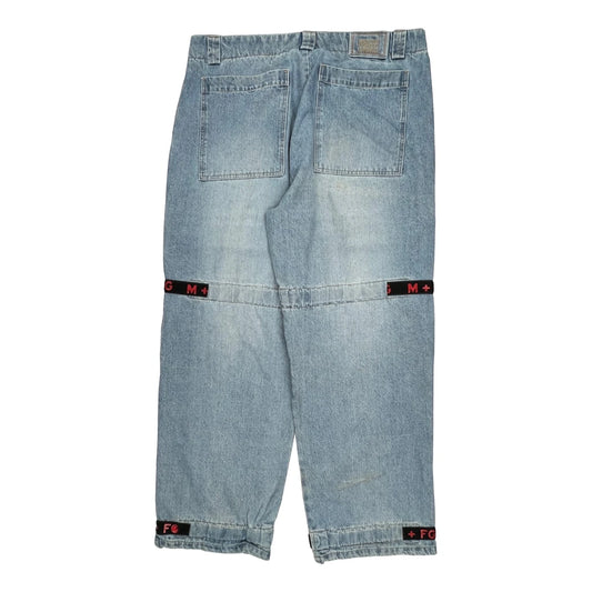 Francois Girbaud Cargo Cargo Trousers - 41W 22L Light Wash Denim