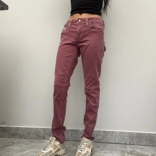 Vintage pink Rock Revival Jeans - womens 31" waist