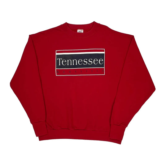 Delta College Sweatshirt - Large Red Cotton