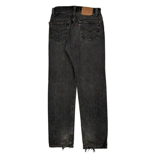 501 Levis Jeans - 28W 30L Black Denim