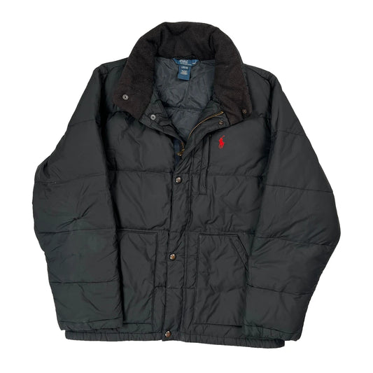 Age 16-18 Polo By Ralph Lauren Puffer - Large Black Polyester