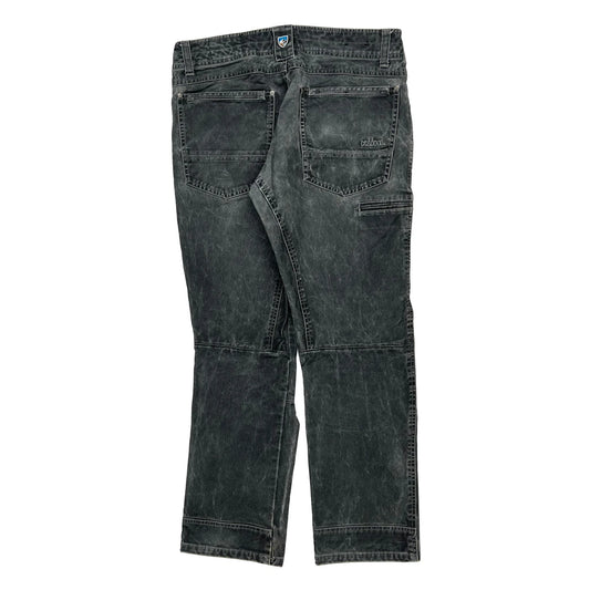 Kuhl Double Knee Jeans - 36W 30L Grey Cotton