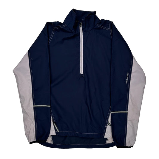 New Balance Windbreaker - Medium Navy Polyester