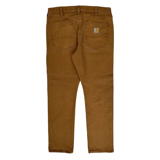 Vintage Carhartt Slim Fit Chinos - 33W 30L Brown Cotton