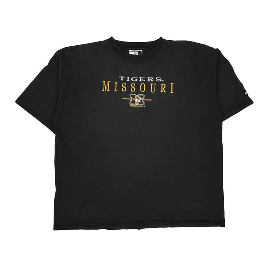 Missouri Tigers Puma College T-Shirt - Large Black Cotton