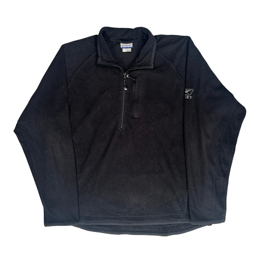 Vintage Reebok Fleece - XL Black Polyester