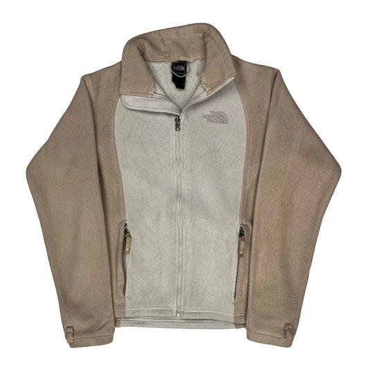The North Face Fleece Jacket - Large Beige Polyester