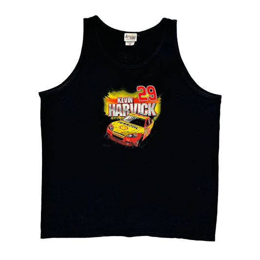 Kevin Harvick Chase Authentics Nascar Vest - 2XL Black Cotton