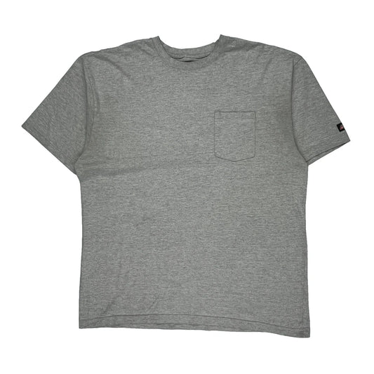 Dickies T-Shirt - 2XL Grey Cotton Blend