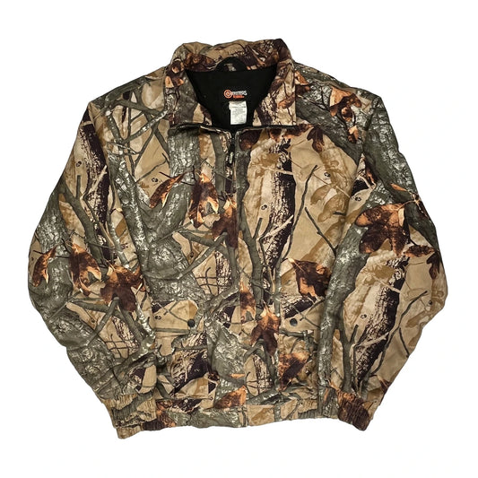 Outfitters Ridge Camo Shell Jacket - XL Camo Cotton