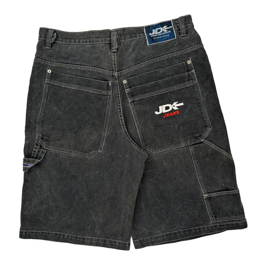 Jordache Denim Shorts - 36W 11L Black Cotton