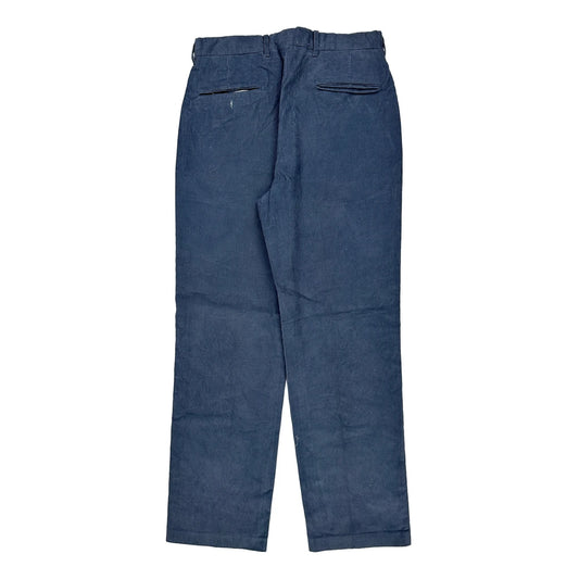 Unbranded Cord Trousers - 30″ Waist Blue Cotton