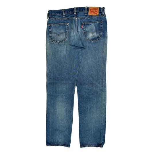 501 Levis Jeans - 34W 34L Blue Denim