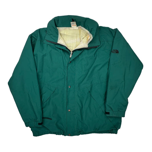 The North Face Windbreaker - XL Green Polyester