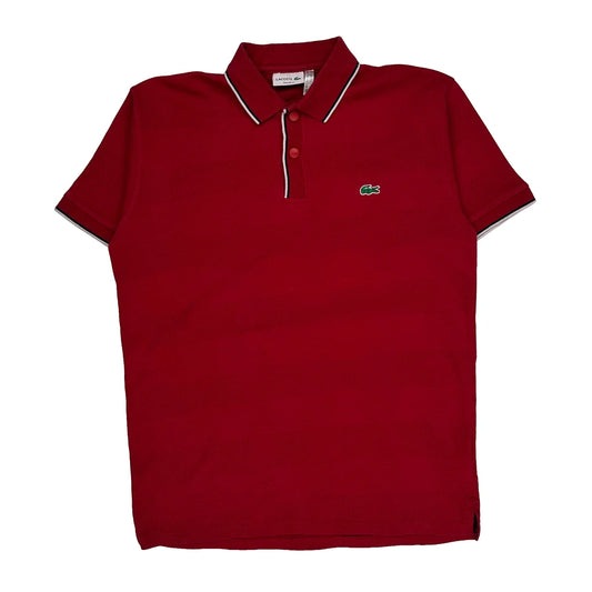 Lacoste Polo Shirt - 2XL Red Cotton