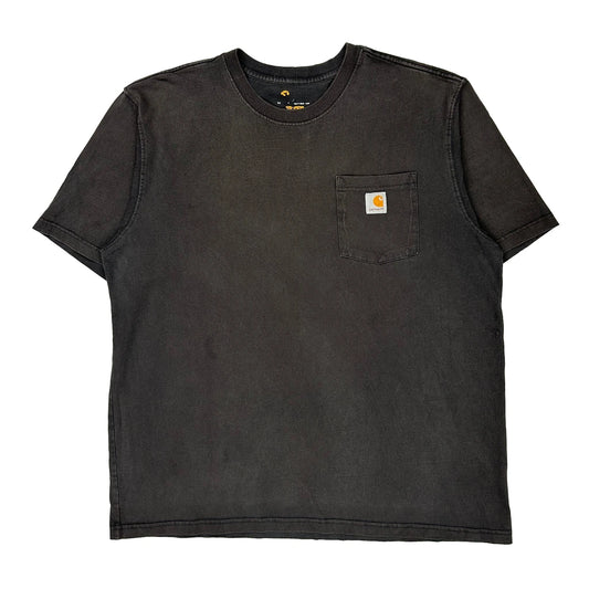 Carhartt T-Shirt - XL Black Cotton