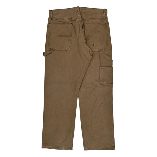 Unbranded Carpenter Trousers - 32W 30L Brown Cotton