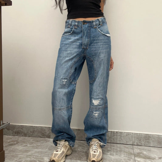 Vintage blue Mek Jeans - womens 30" waist