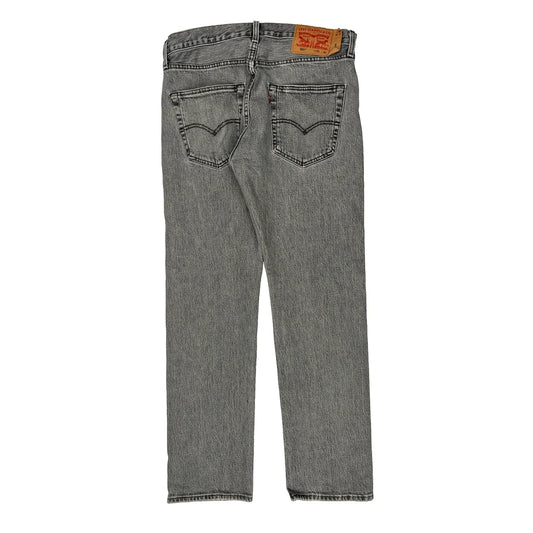 Levis Jeans - 31W 30L Grey Cotton
