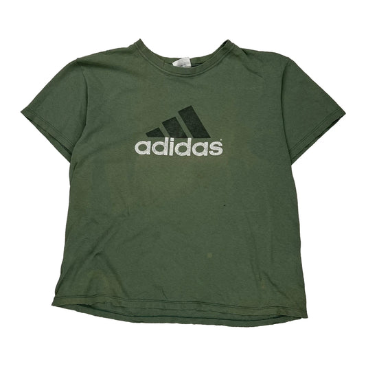 Adidas T-Shirt - XL Green Cotton
