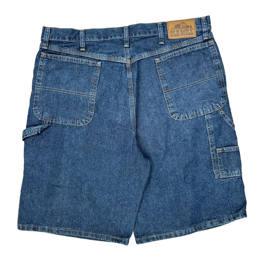 Old Mill Denim Shorts - 36W 11L Blue Cotton