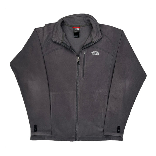 The North Face Fleece Jacket - Large Grey Polyester