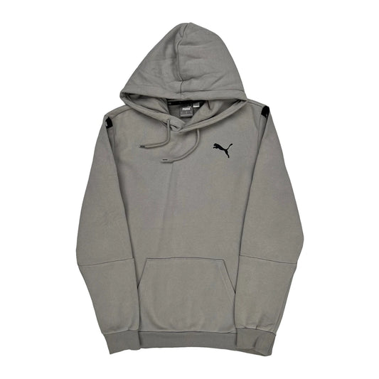 Puma Hoodie - Small Gray Cotton