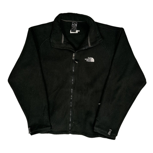 The North Face Fleece Jacket - Large Black Polyester