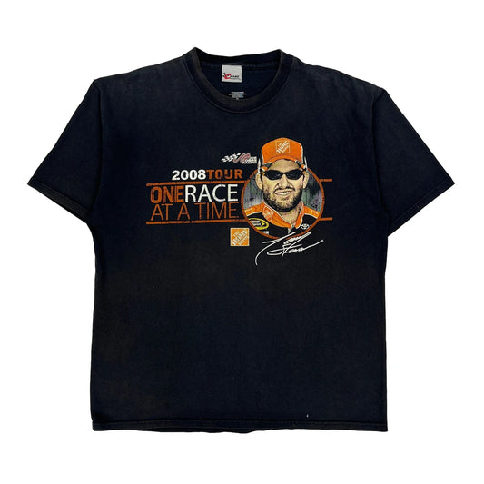 2008 Tour Chase Authentics Nascar T-Shirt - XL Black Cotton