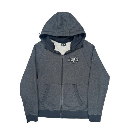 San Francisco 49Ers Nike Nfl Hoodie - XL Gray Cotton Blend