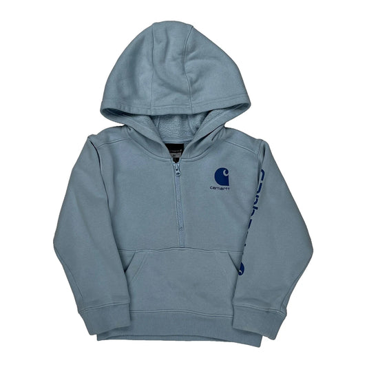 Age 3 Carhartt Hoodie - 3XS Blue Cotton