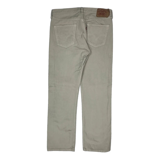 Levis Jeans - 36W 33L Beige Cotton