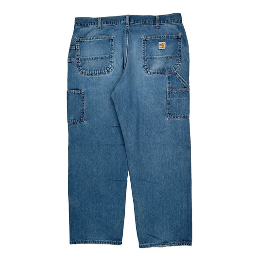 Carhartt Carpenter Jeans - 37W 30L Blue Cotton