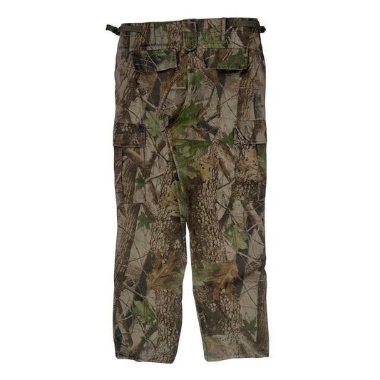 Aps Camo Cargo Trousers - 30W 30L Camo Polyester Blend